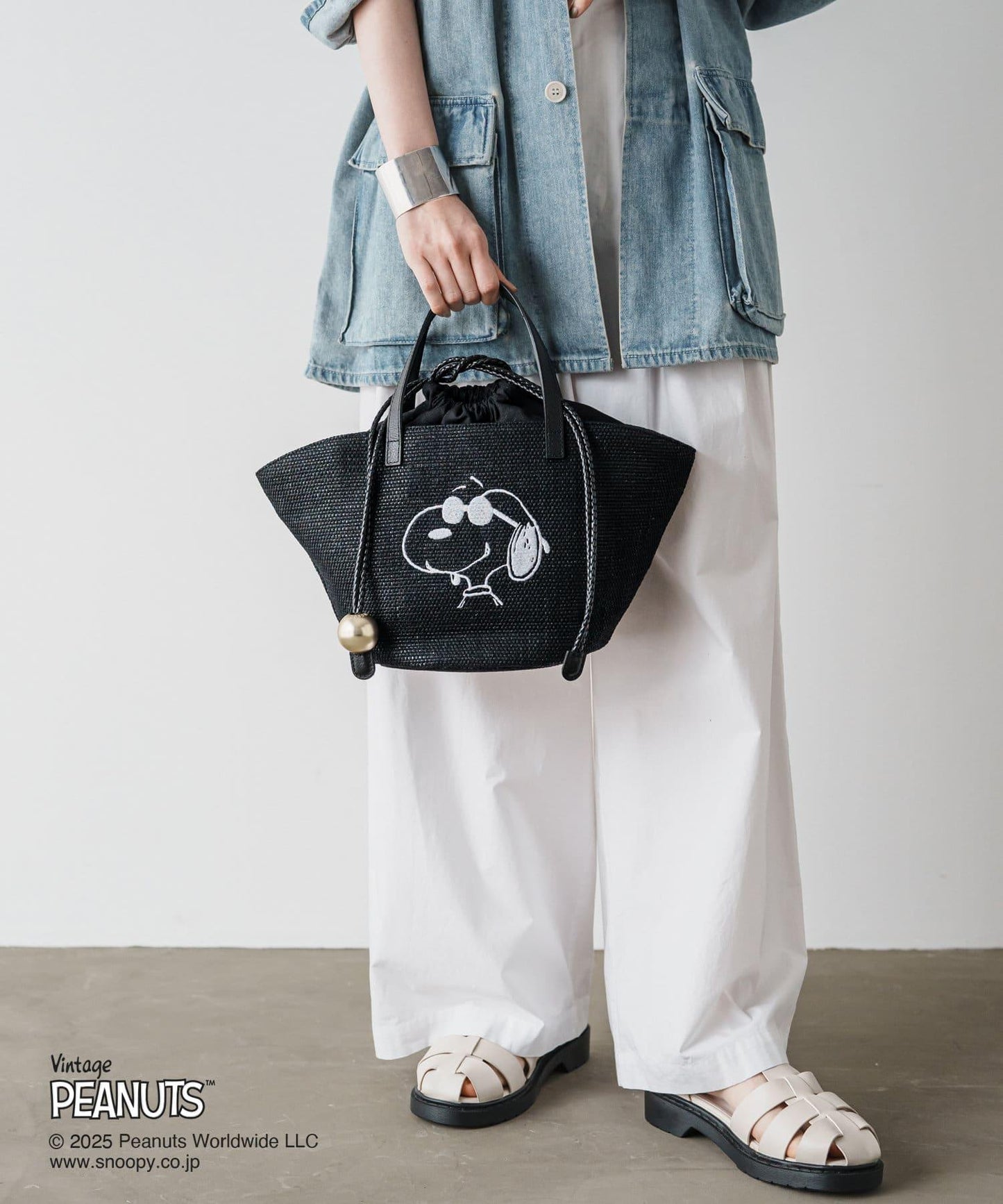 【《花生漫畫》×russet合作第二彈】編織手提袋 小