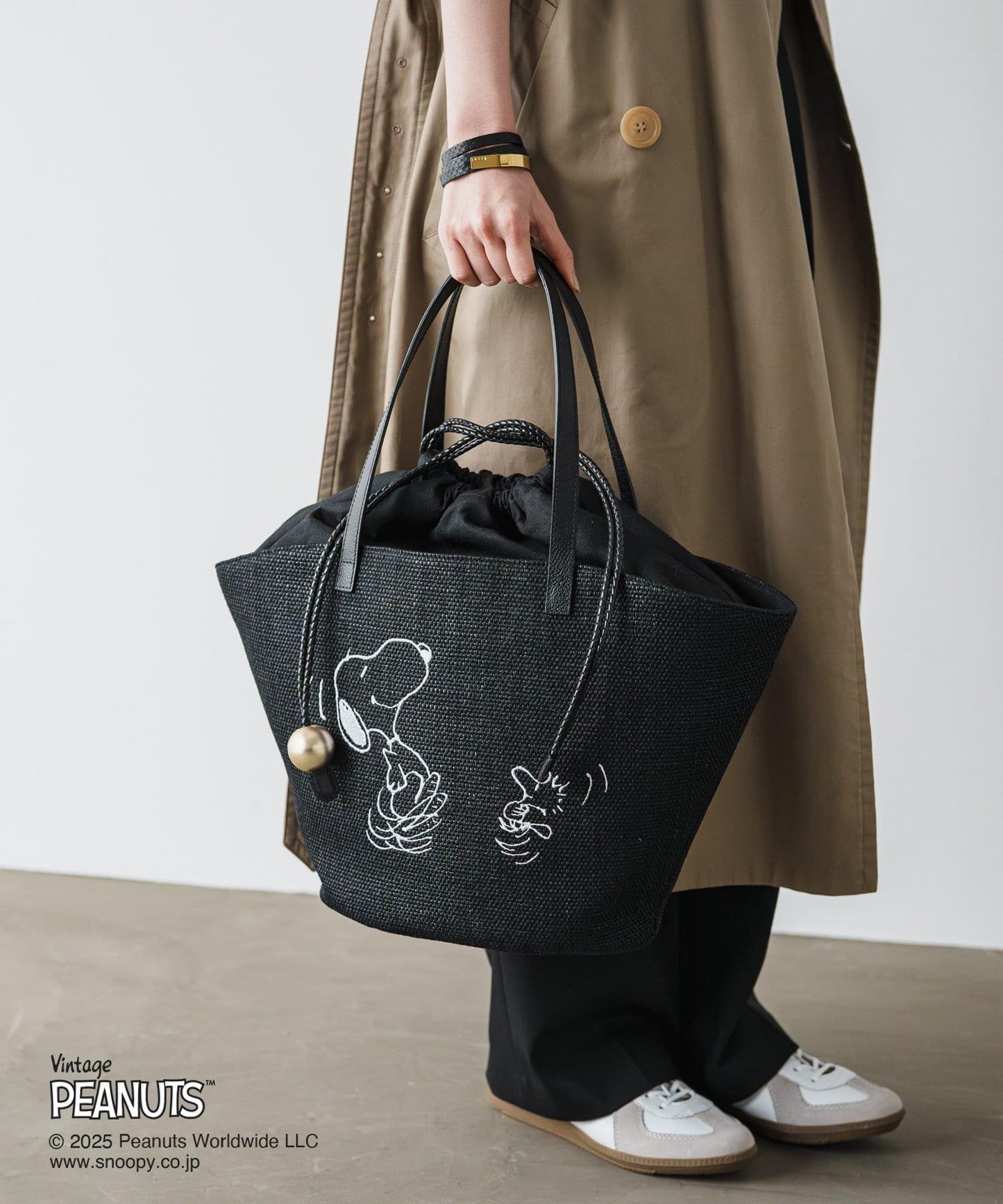 【《花生漫畫》×russet合作第二彈】編織手提袋 大