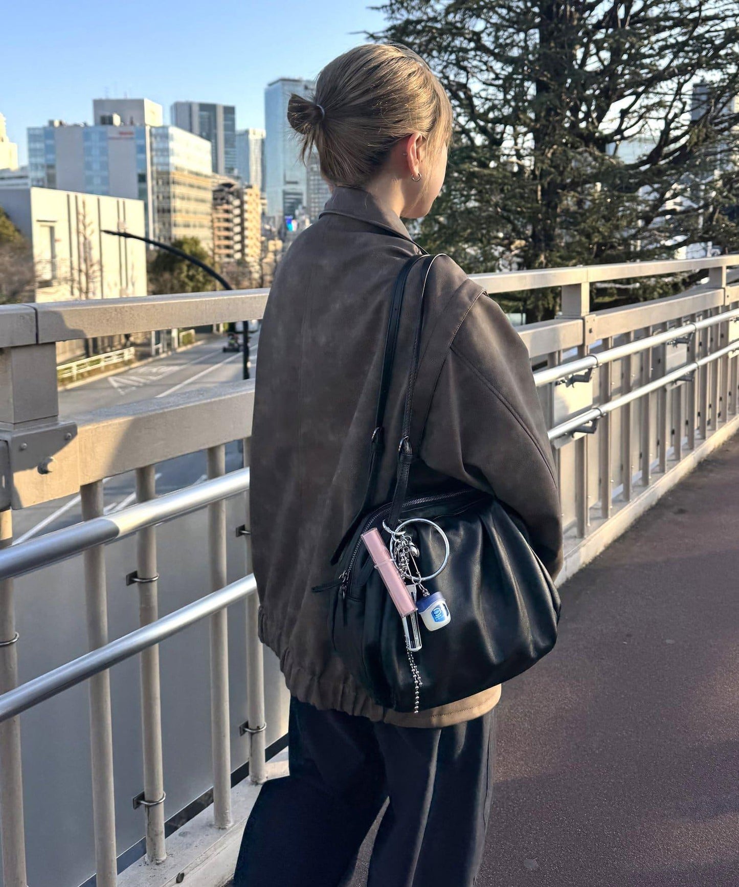 《網紅Utaha企劃》帶迷你心形吊墜的大圓環吊墜