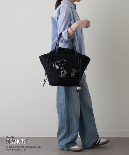 【《花生漫畫》×russet合作第二彈】編織手提袋 大