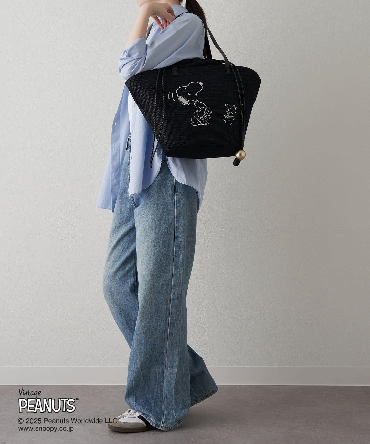 【《花生漫畫》×russet合作第二彈】編織手提袋 大