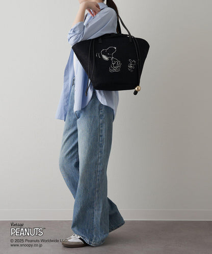 【《花生漫畫》×russet合作第二彈】編織手提袋 大