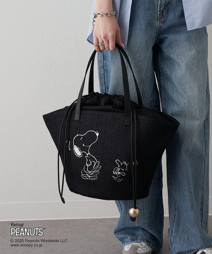 【《花生漫畫》×russet合作第二彈】編織手提袋 大