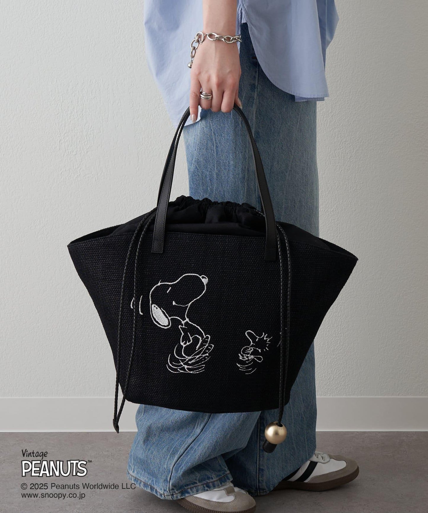 【《花生漫畫》×russet合作第二彈】編織手提袋 大