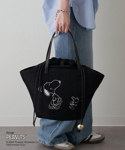 【《花生漫畫》×russet合作第二彈】編織手提袋 大