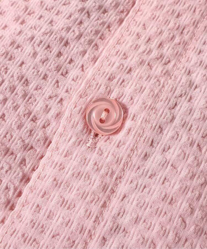 檸檬草莓刺繡襯衫