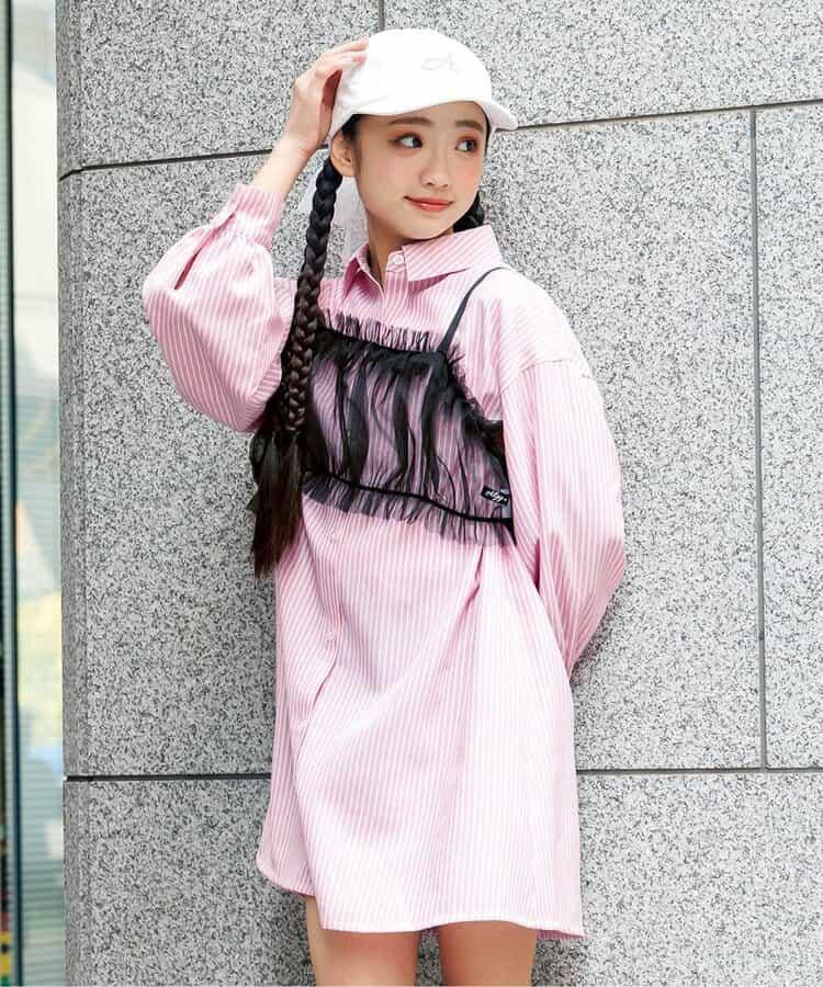 透視胸衣連衣裙