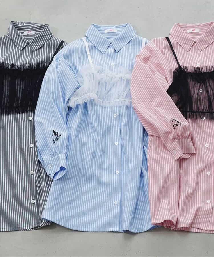 透視胸衣連衣裙