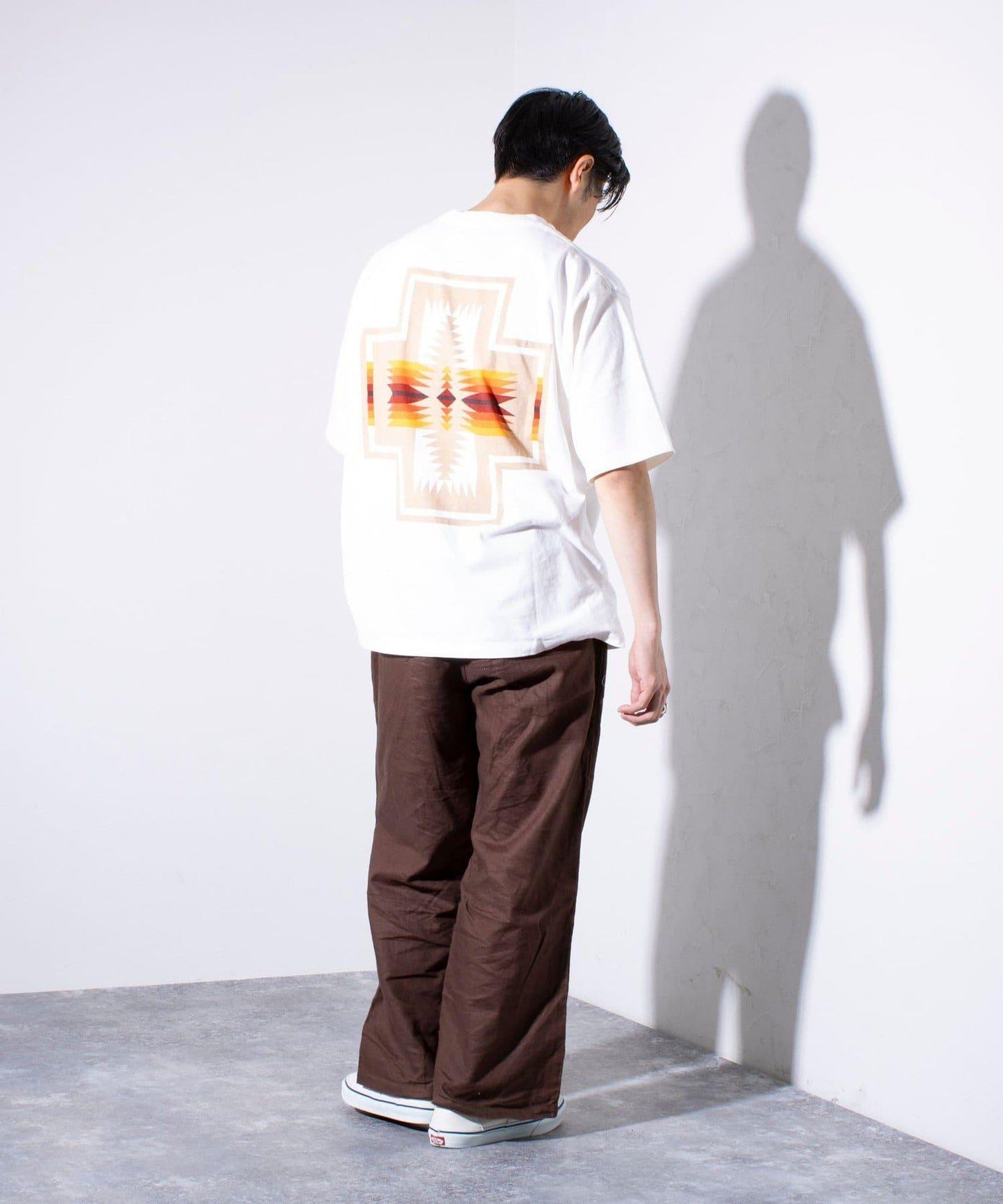 【PENDLETON/彭德爾頓】背面印花T恤 單點標誌