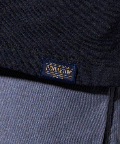 【PENDLETON/彭德爾頓】背面印花T恤 單點標誌