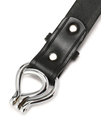 TORY LEATHER/託瑞皮革 鎳制蹄鏟腰帶
