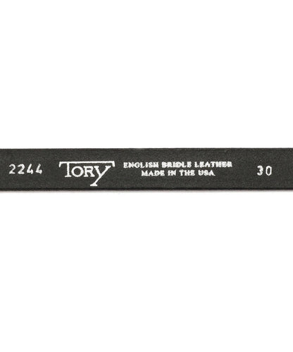 TORY 皮革 3/4英寸 3件套銀扣腰帶