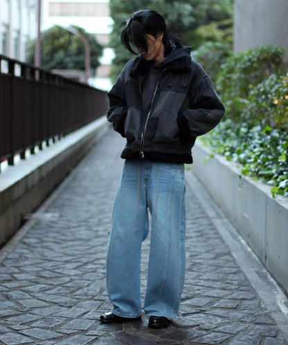 《 LIMITED Belle LINE》牛仔布B-3夾克/牛仔布B-3