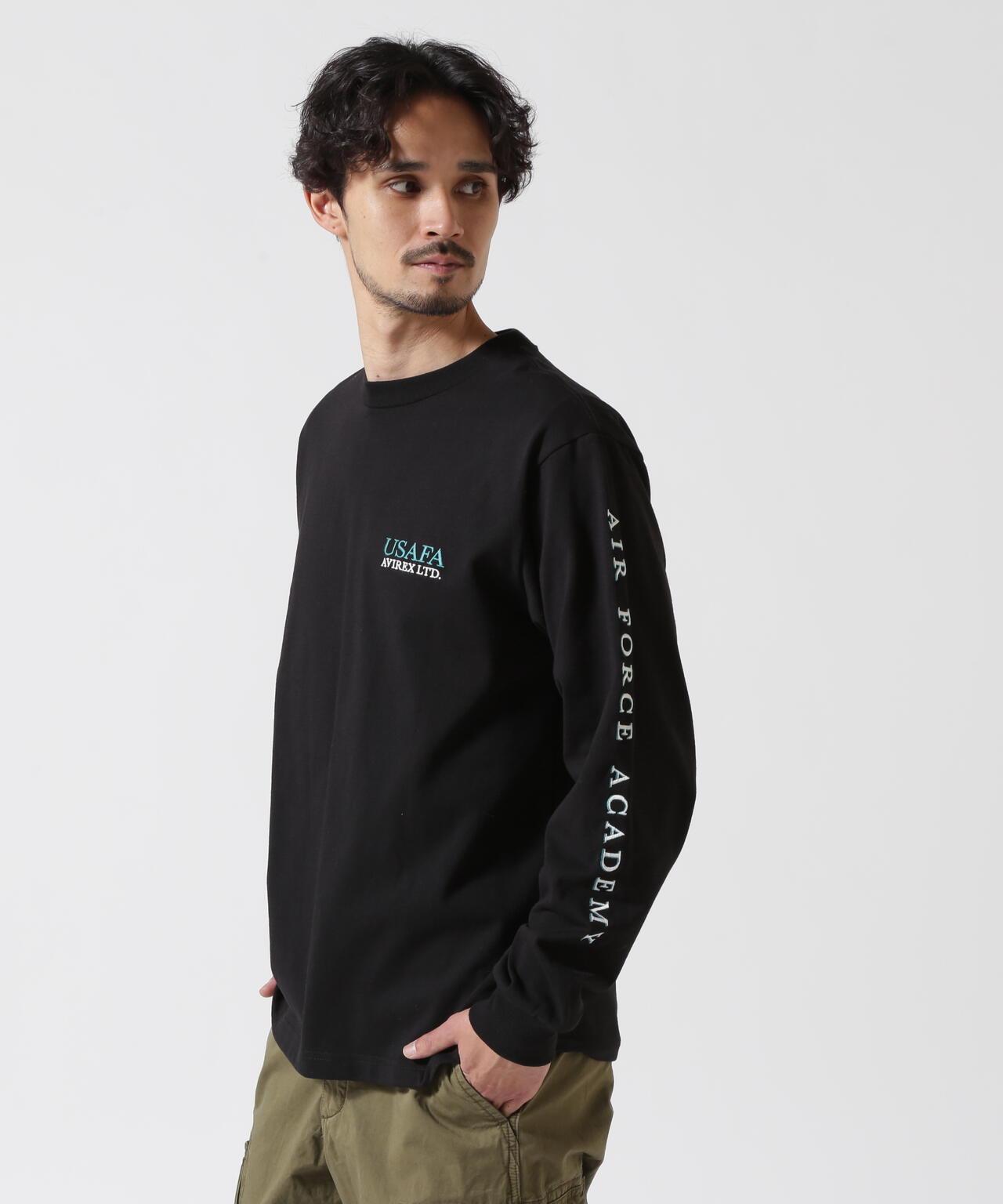 USAFA 刺繡 T 恤 / USAFA 刺繡 長袖T恤 / AVIREX / 阿維雷克斯