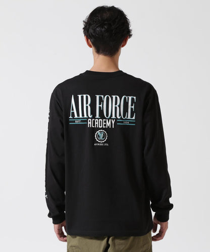 USAFA 刺繡 T 恤 / USAFA 刺繡 長袖T恤 / AVIREX / 阿維雷克斯