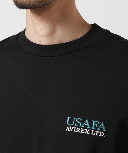 USAFA 刺繡 T 恤 / USAFA 刺繡 長袖T恤 / AVIREX / 阿維雷克斯
