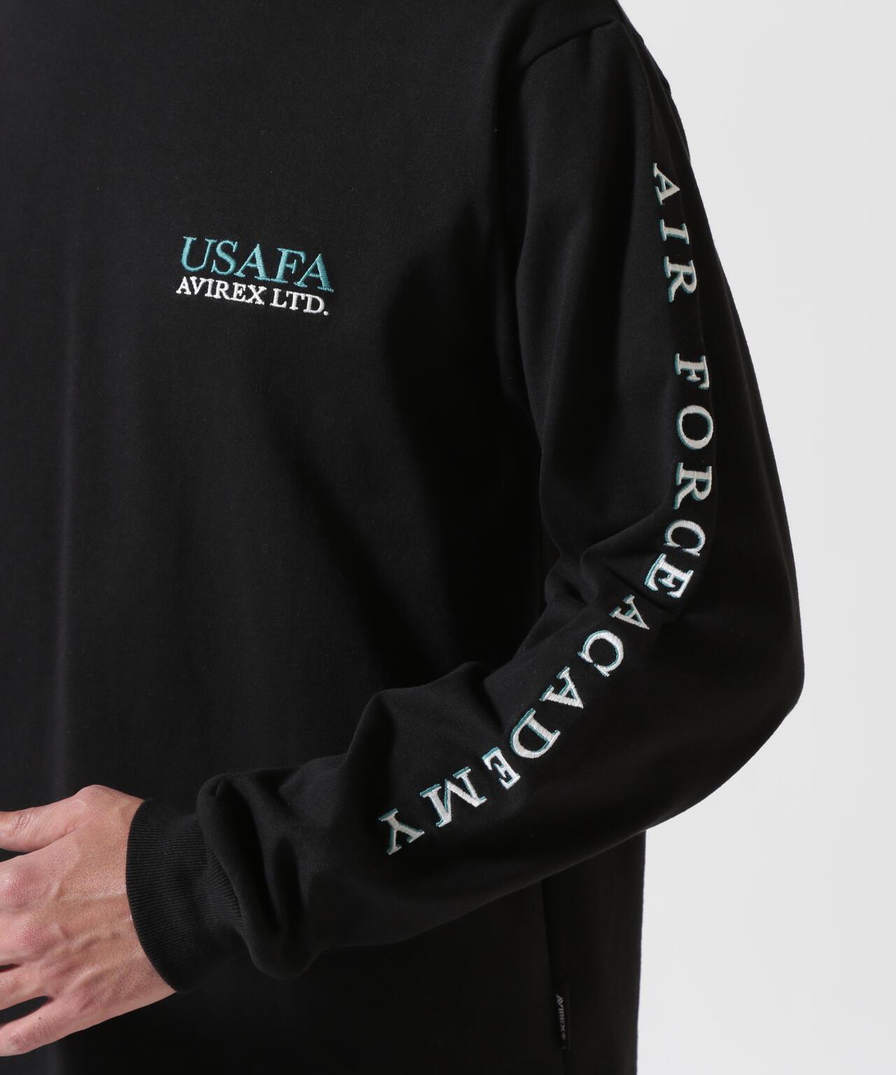 USAFA 刺繡 T 恤 / USAFA 刺繡 長袖T恤 / AVIREX / 阿維雷克斯
