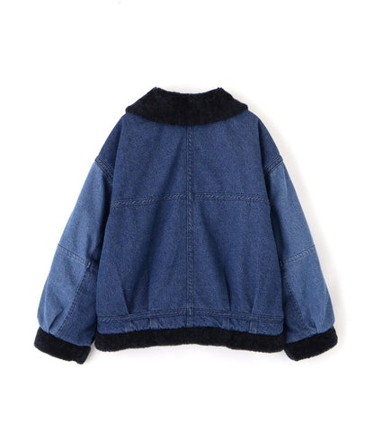 《 LIMITED Belle LINE》牛仔布B-3夾克/牛仔布B-3