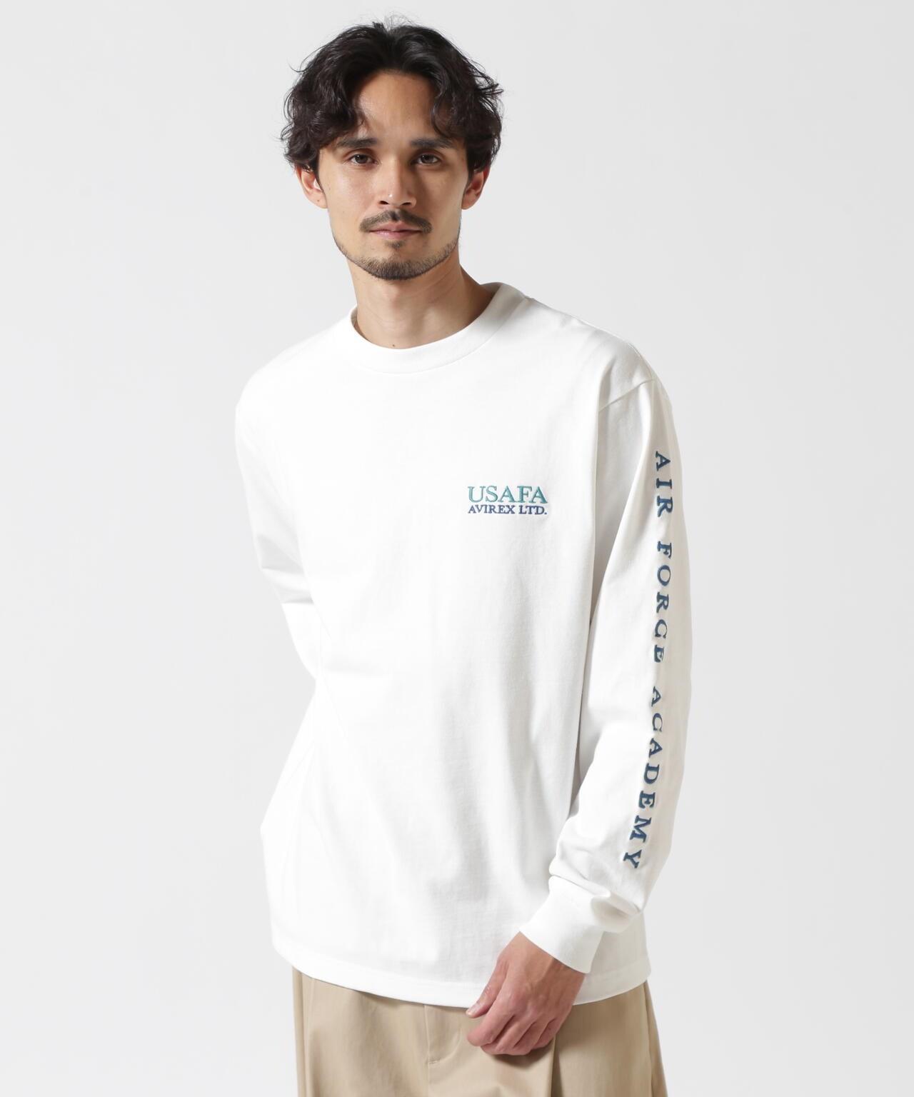 USAFA 刺繡 T 恤 / USAFA 刺繡 長袖T恤 / AVIREX / 阿維雷克斯