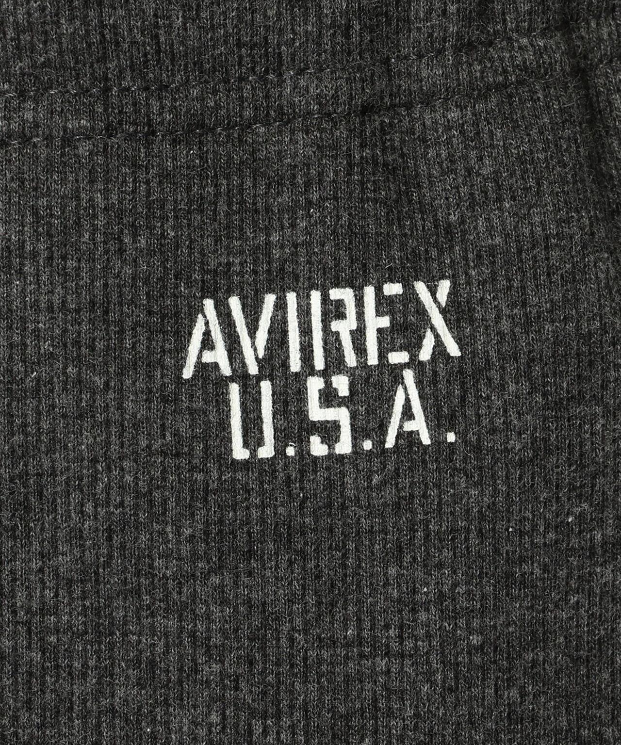 【日常】條紋寬鬆褲/條紋寬鬆褲/AVIREX