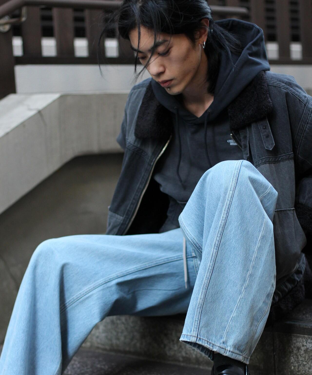 《 LIMITED Belle LINE》牛仔布B-3夾克/牛仔布B-3