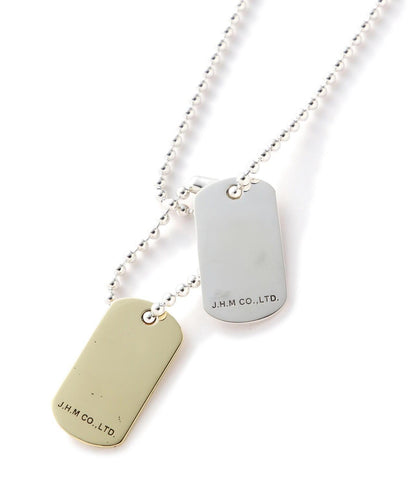《AVIREXby J.H.M CO.，LTD. 》"SURPLUS" 軍牌項鍊 / "剩餘" 軍牌