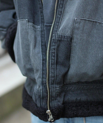 《 LIMITED Belle LINE》牛仔布B-3夾克/牛仔布B-3