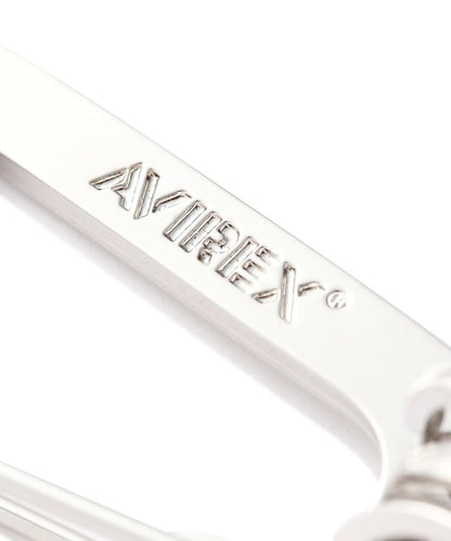 《AVIREXby J.H.M CO.，LTD. 》"SURPLUS" LOGO CARABINER / "SURPLUS"標誌 鋁合金卡拉賓鉗