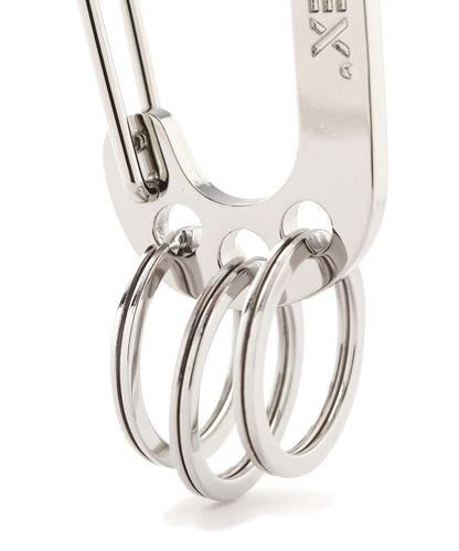 《AVIREXby J.H.M CO.，LTD. 》"SURPLUS" LOGO CARABINER / "SURPLUS"標誌 鋁合金卡拉賓鉗