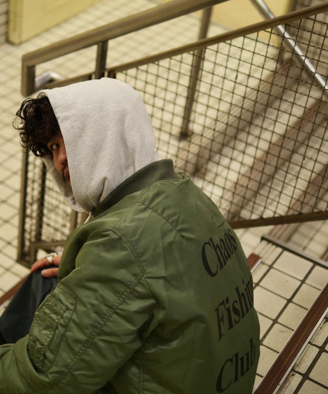 Chaos Fishing Club×AVIREX×BEAVER 聯名MA-1 商業款