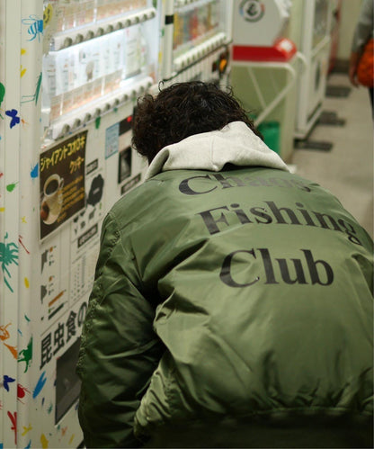 Chaos Fishing Club×AVIREX×BEAVER 聯名MA-1 商業款