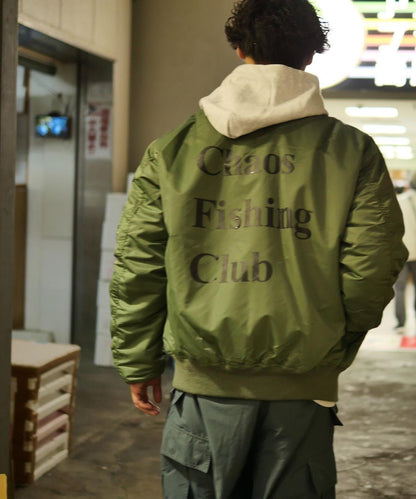 Chaos Fishing Club×AVIREX×BEAVER 聯名MA-1 商業款