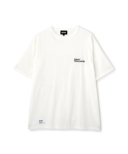 刺繡T恤 衫 Schott NYC