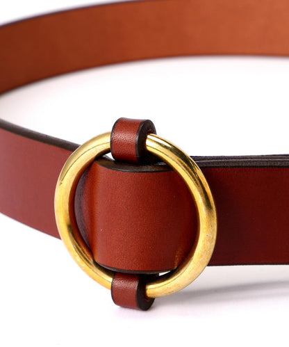 【TORY LEATHER/托里皮革】帶環扣的皮帶
