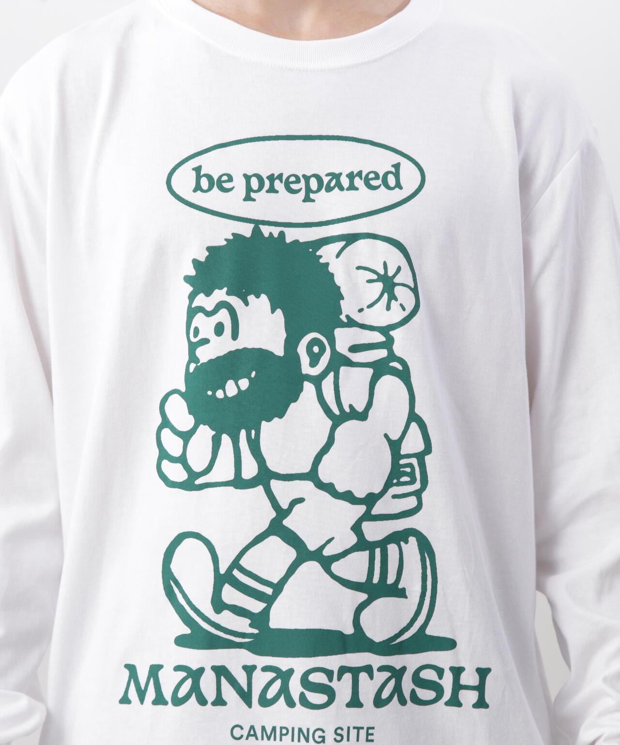MANASTASH 長袖T恤 BE PREPARED