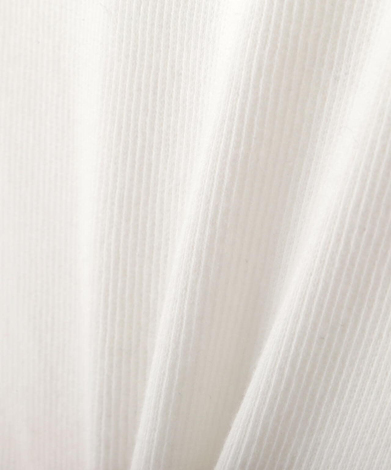 S/S LOGO RUBBER TAPE TOPS/標誌橡膠帶上衣