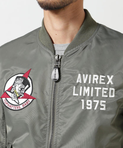 《&DEPOT限定》輕便 MA-1 飛行員夾克/AVIREX/阿維雷克斯