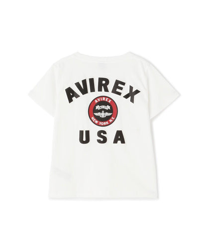 《KIDS》校服T恤/VARSITY T恤/AVIREX / 阿維雷克斯