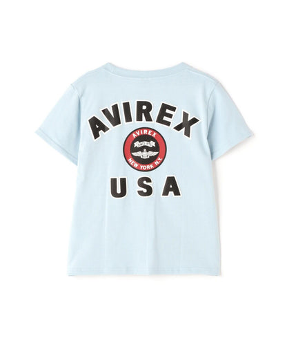 《KIDS》校服T恤/VARSITY T恤/AVIREX / 阿維雷克斯