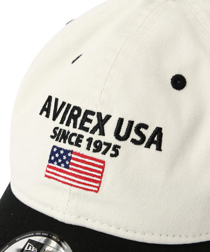 直營店限定/×紐埃拉 球衫帽 美國國旗/ AVIREX×NEW ERA 9TWENTY 球衫帽