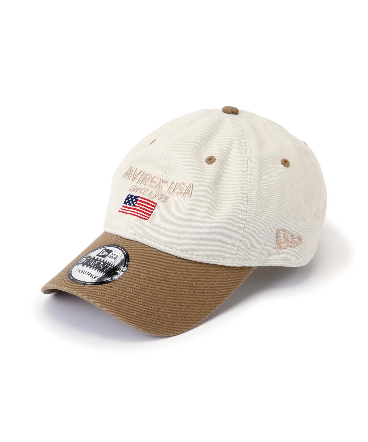 直營店限定/×紐埃拉 球衫帽 美國國旗/ AVIREX×NEW ERA 9TWENTY 球衫帽