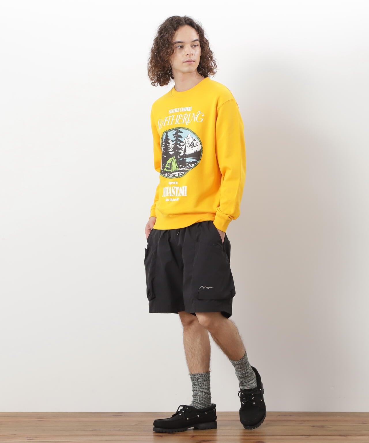 MANASTASH 休閒運動服 聚會款 圓領衛衣