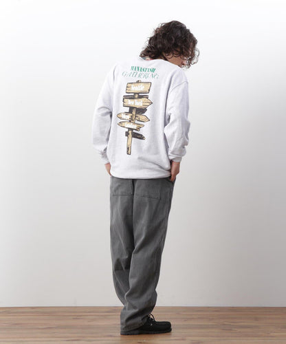 MANASTASH 休閒運動服 聚會款 圓領衛衣