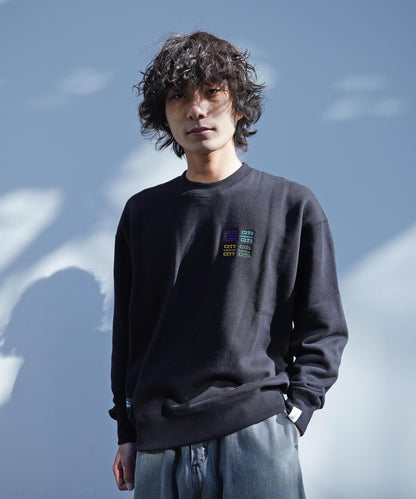 城市鄉村城市×MANASTASH刺繡標誌衛衣