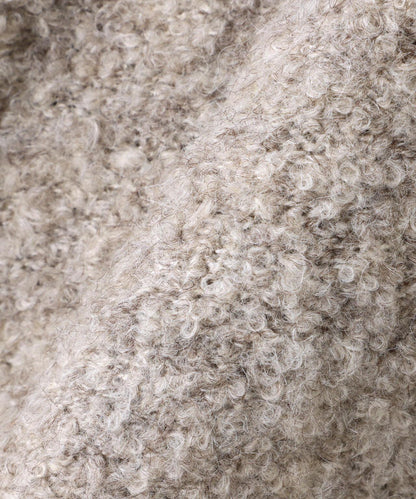 B雜食動物 豐盈色拉鍊衛衣