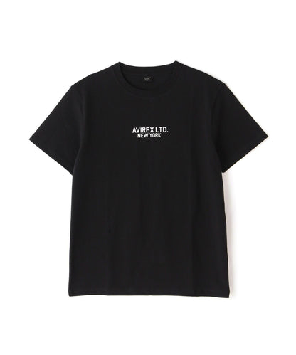 《&DEPOT限定》短袖圓領T恤 'AVIREX LIMITED NY'
