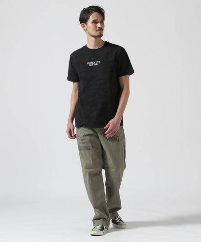 《&DEPOT限定》短袖圓領T恤 'AVIREX LIMITED NY'