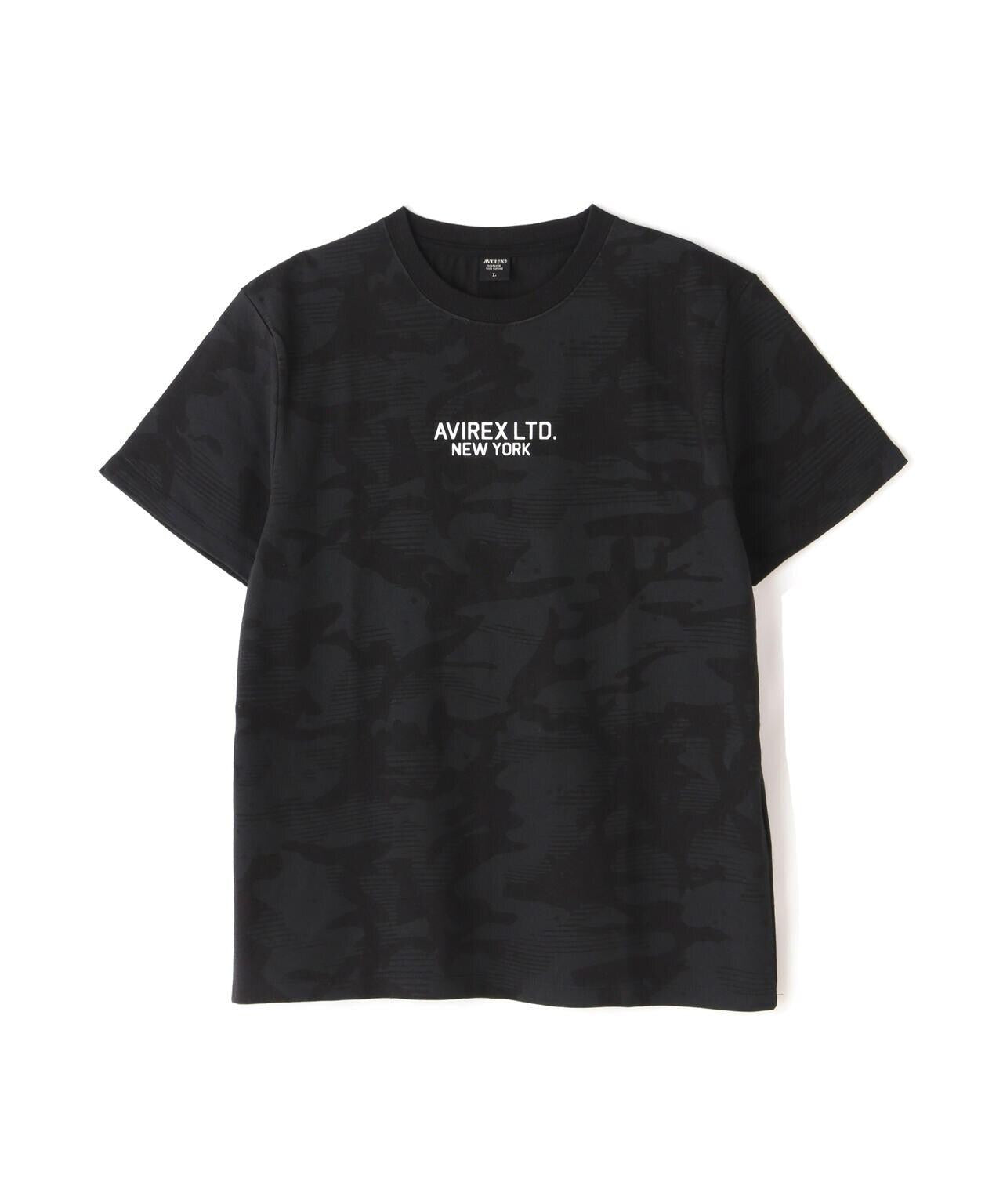 《&DEPOT限定》短袖圓領T恤 'AVIREX LIMITED NY'