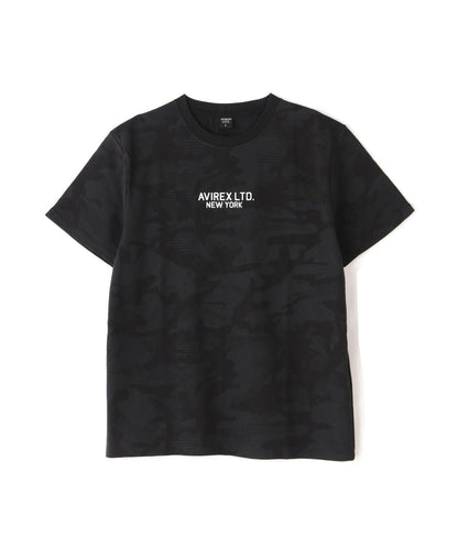 《&DEPOT限定》短袖圓領T恤 'AVIREX LIMITED NY'