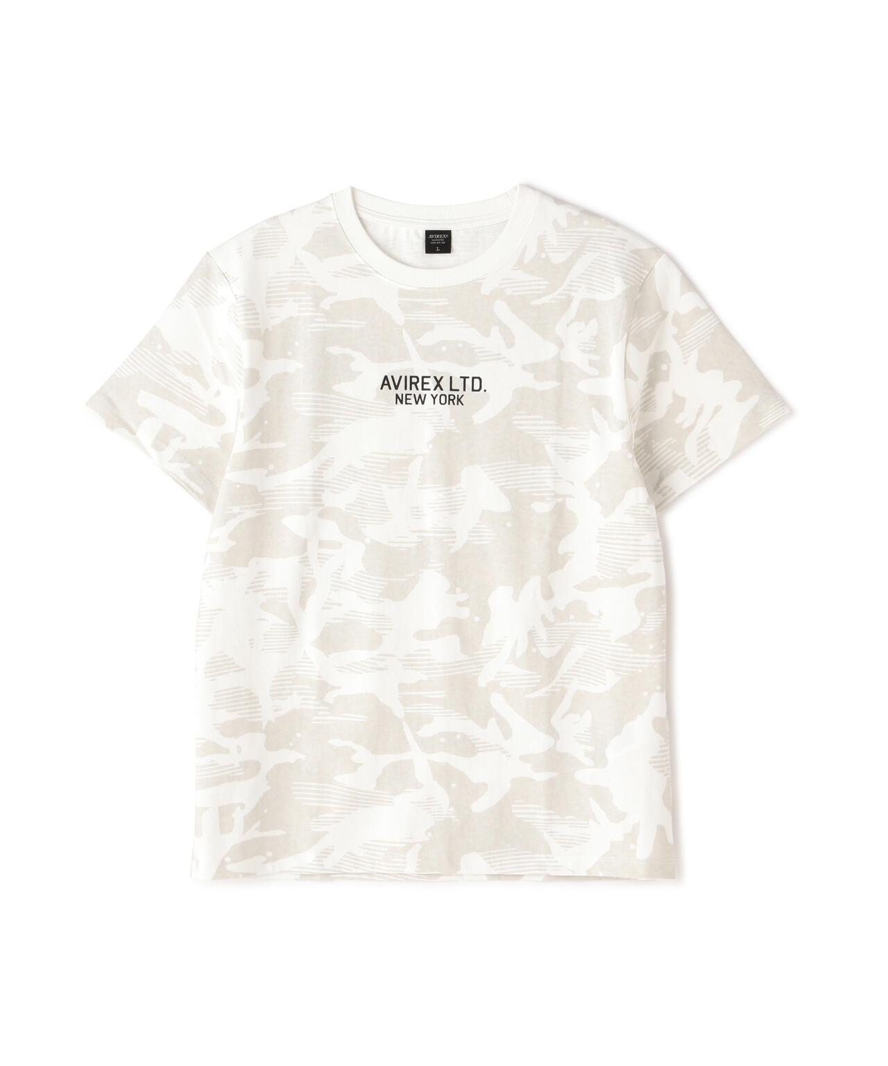 《&DEPOT限定》短袖圓領T恤 'AVIREX LIMITED NY'